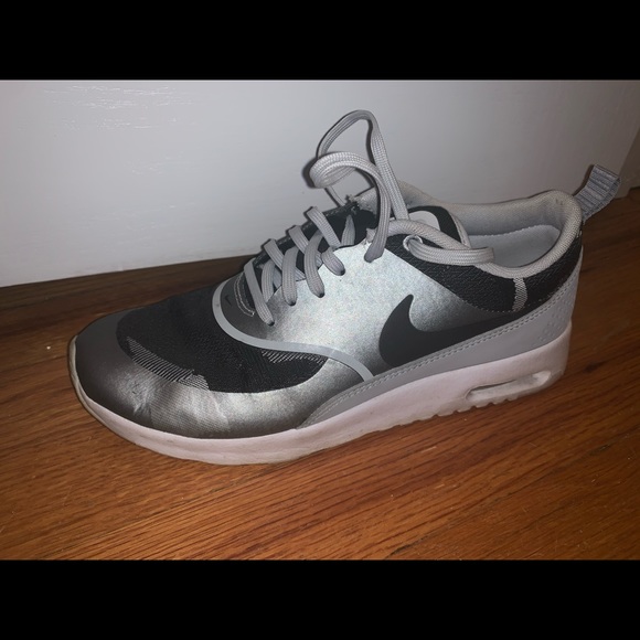 NEW NIKE AIR MAX THEA SILVER CAMO SZ 7.5 - Picture 7 of 7